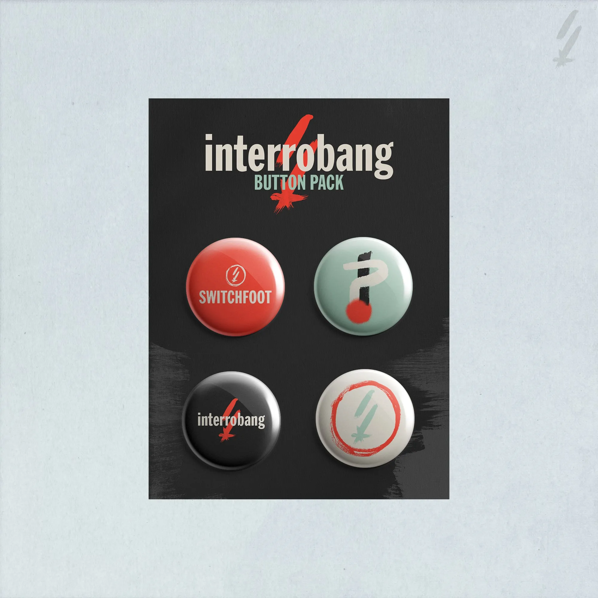 Interrobang Button Pack