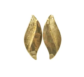 Karine Sultan Leaf Statement Earrings