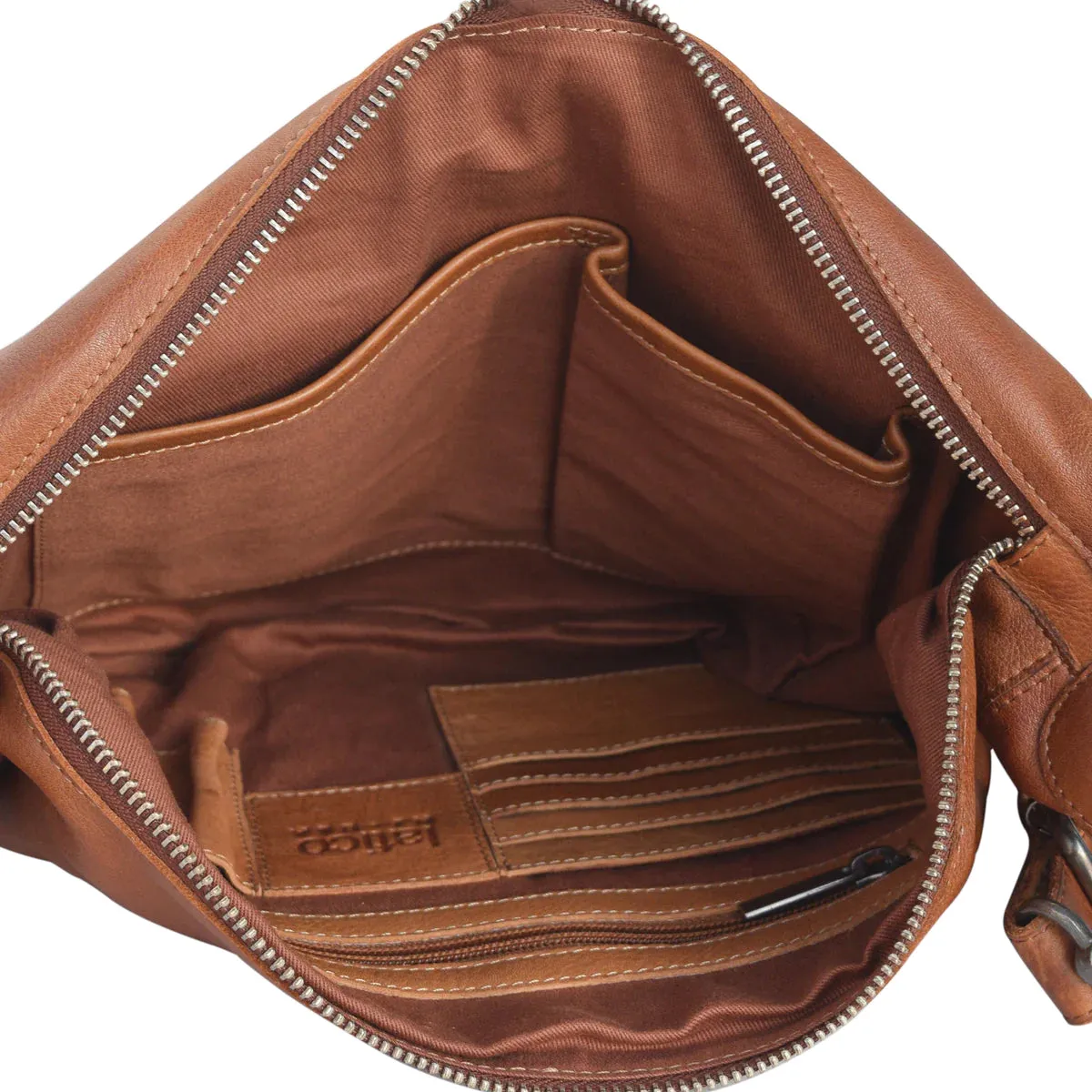 LATICO CALLIE CROSSBODY SLING COGNAC