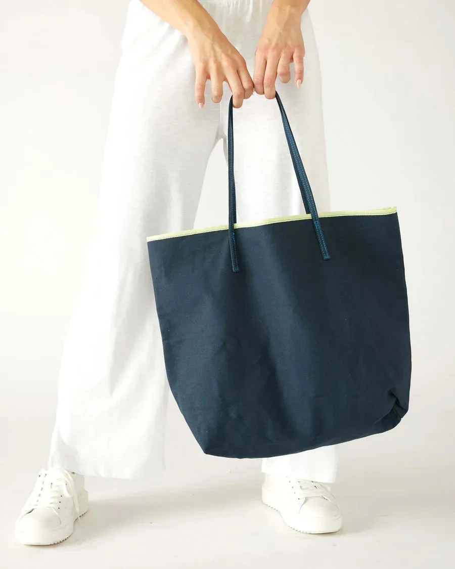 Le Canvas Tote - Navy