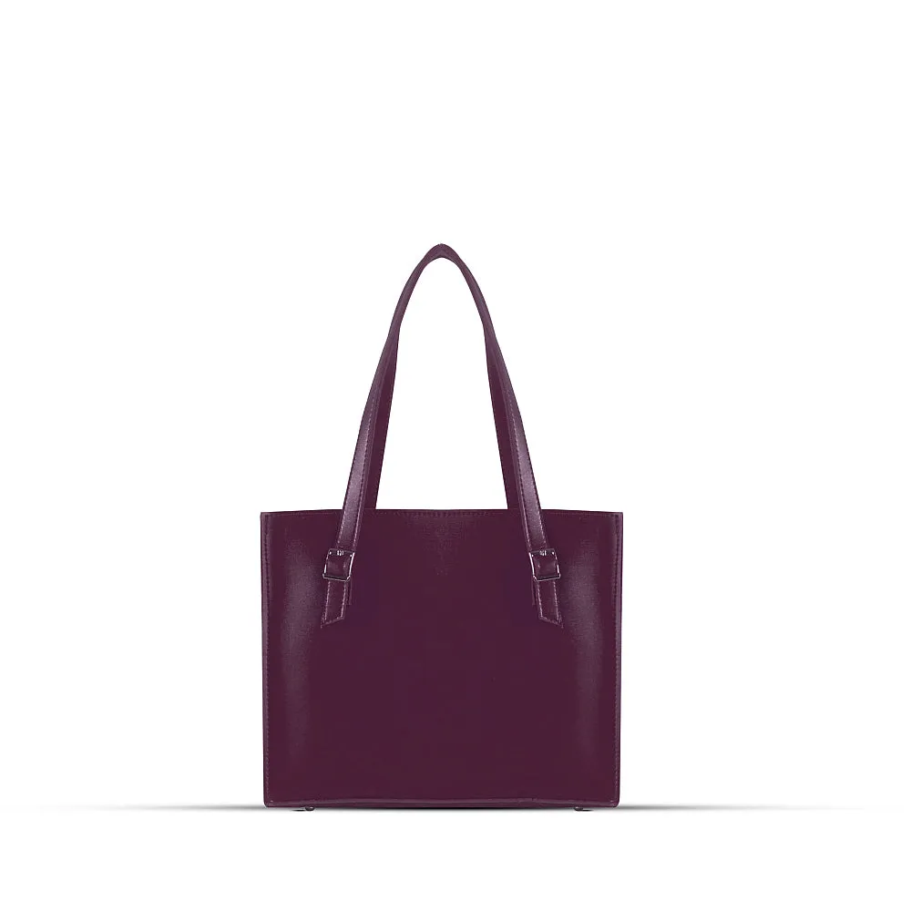 LILLY MAROON TOTE BAG