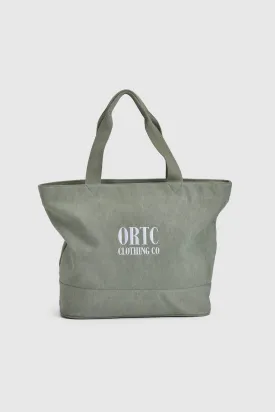 Logo Tote Olive