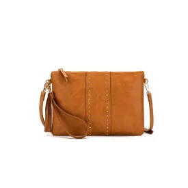 London Tan Crossbody Pouch