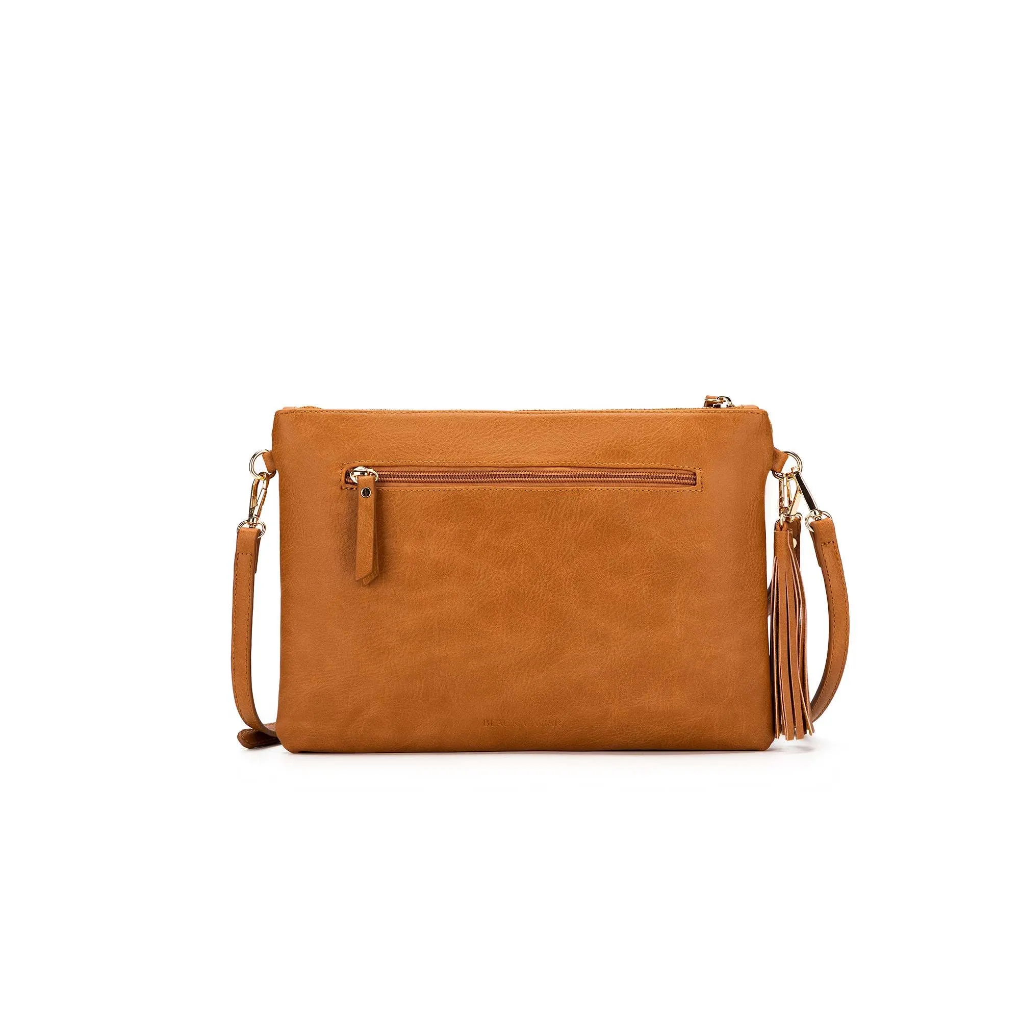 London Tan Crossbody Pouch