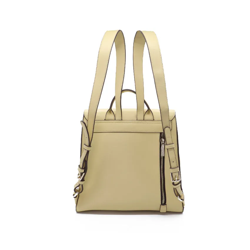 Milana Backpack (L) Women's Bag - Yellow