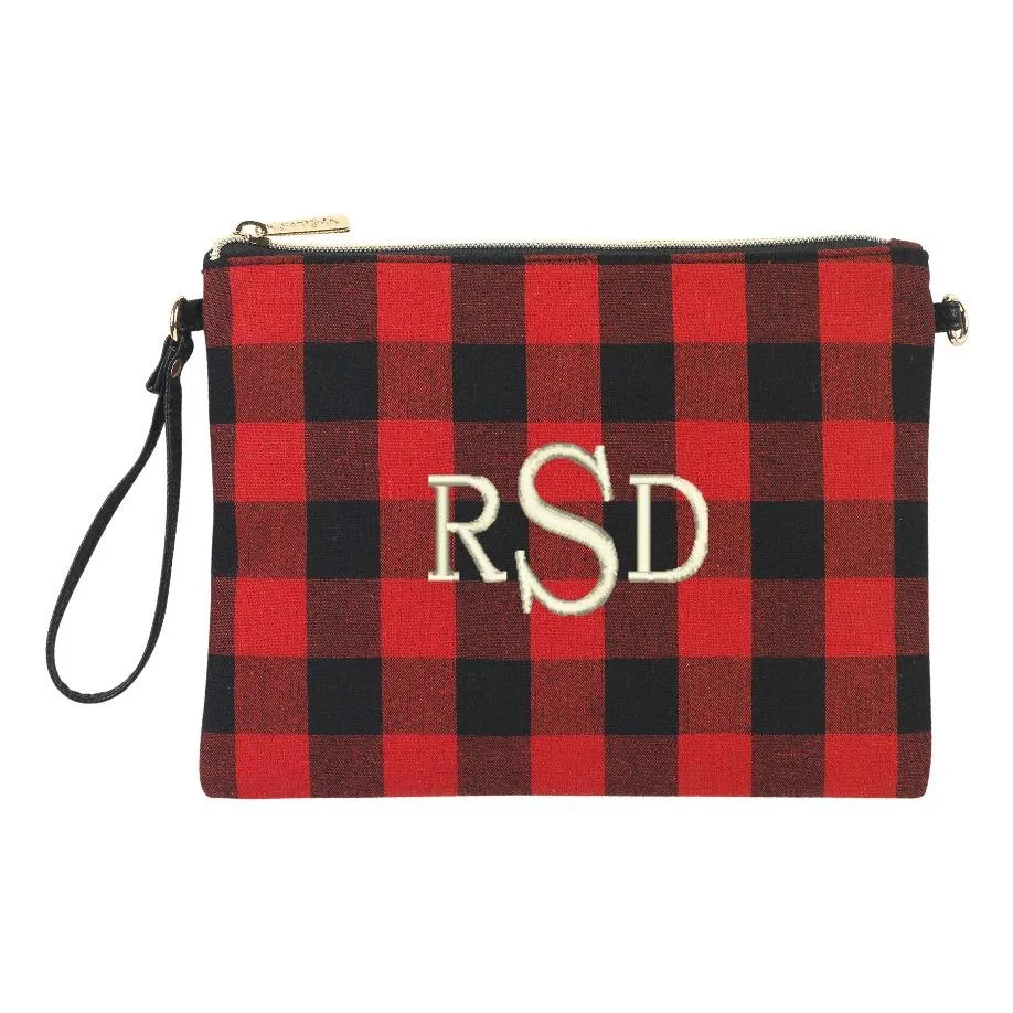 Monogrammed Crossbody Handbag