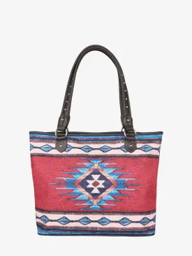 Montana West Aztec Canvas Tote Collection