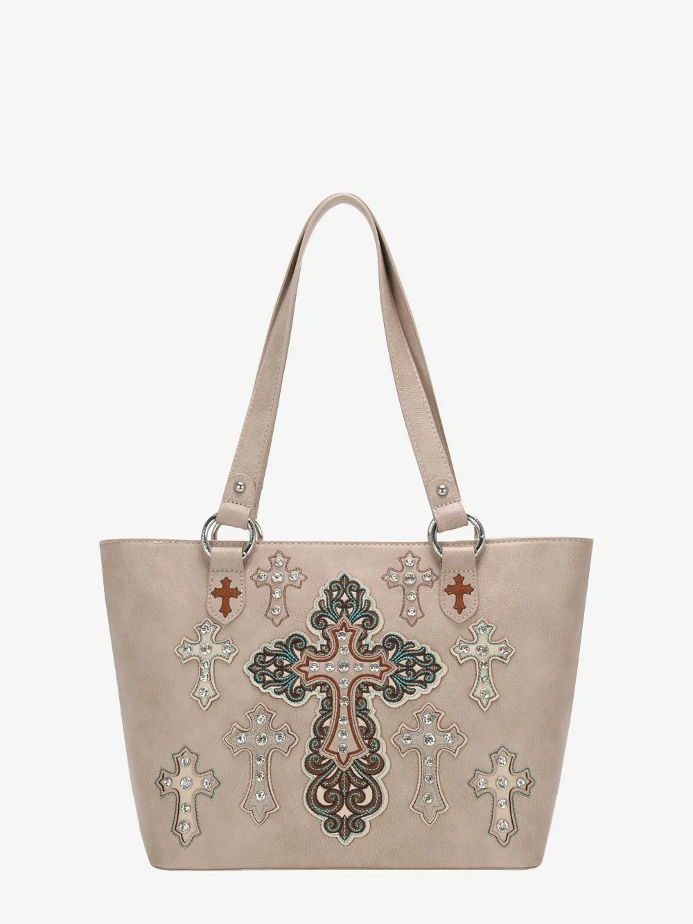 Montana West Embroidered Spiritual Concealed Carry Tote