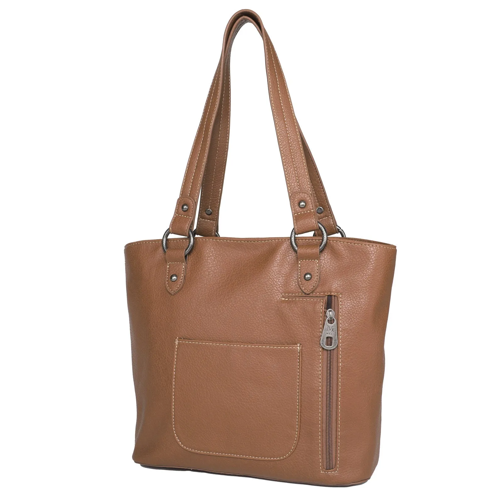 Montana West Floral Embossed Concealed Carry Tote