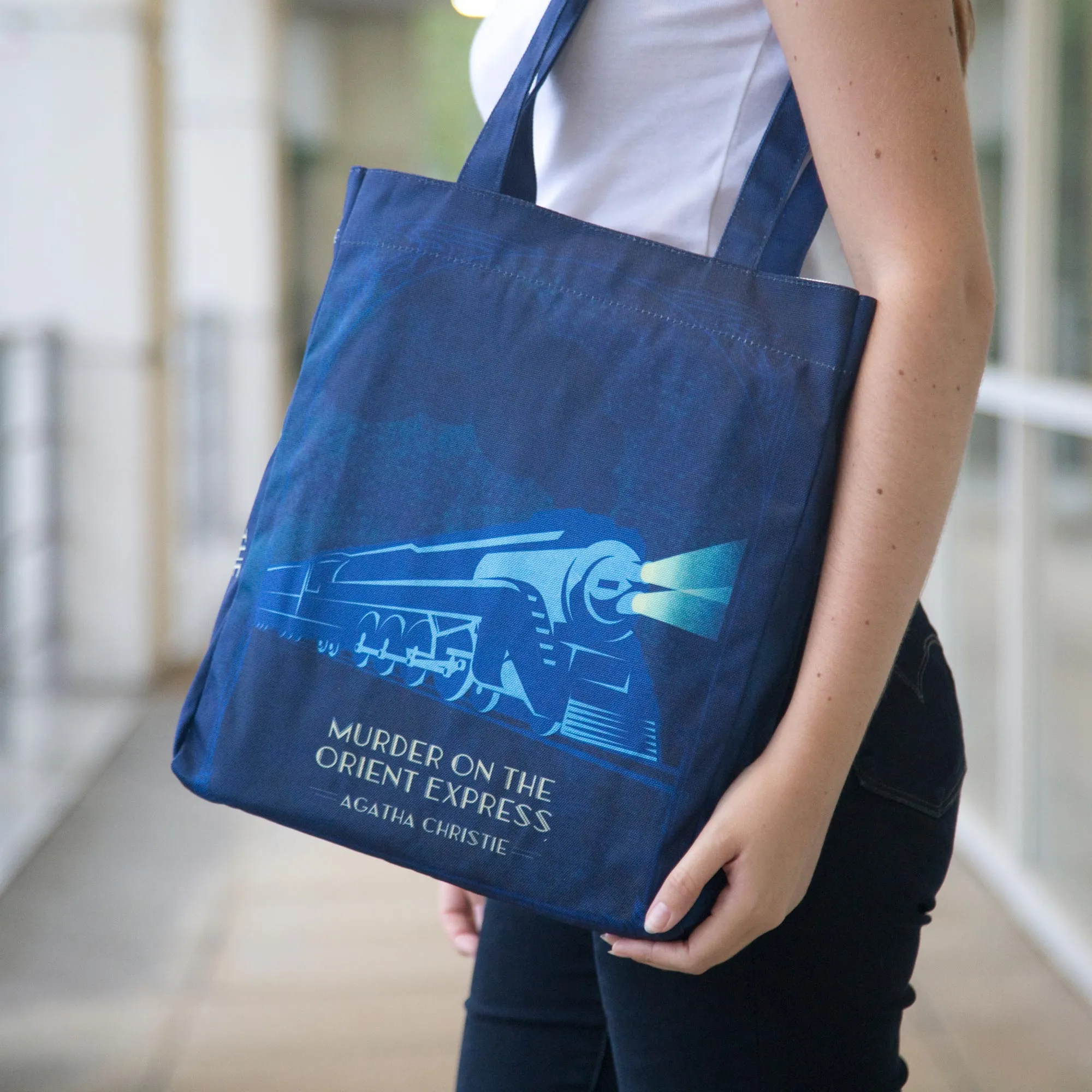 Murder on The Orient Express Book Tote Bag