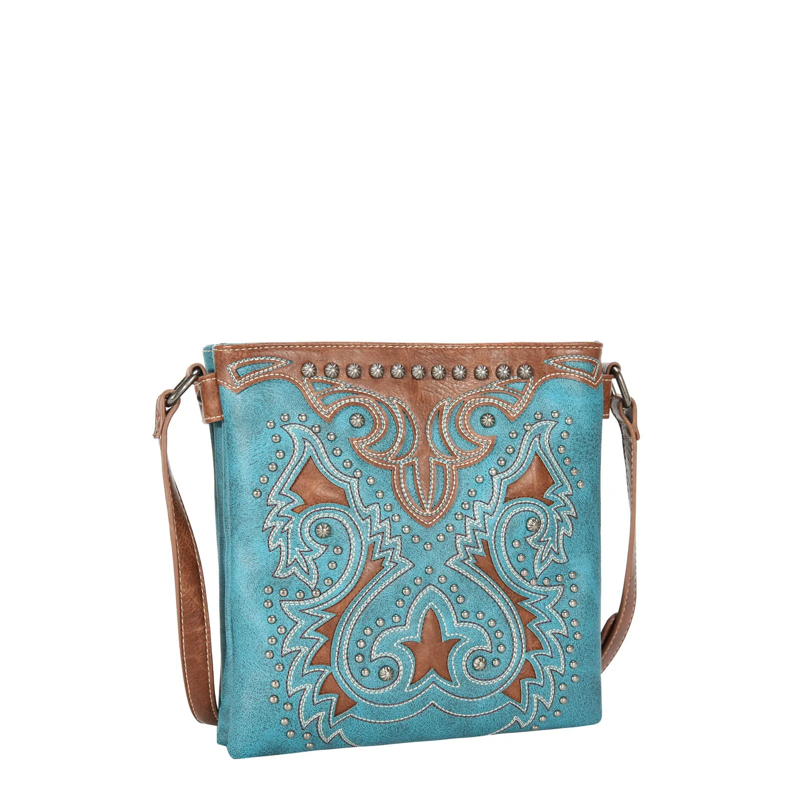 MW1137G-9360 Montana West Cut-Out Collection Concealed Carry Crossbody