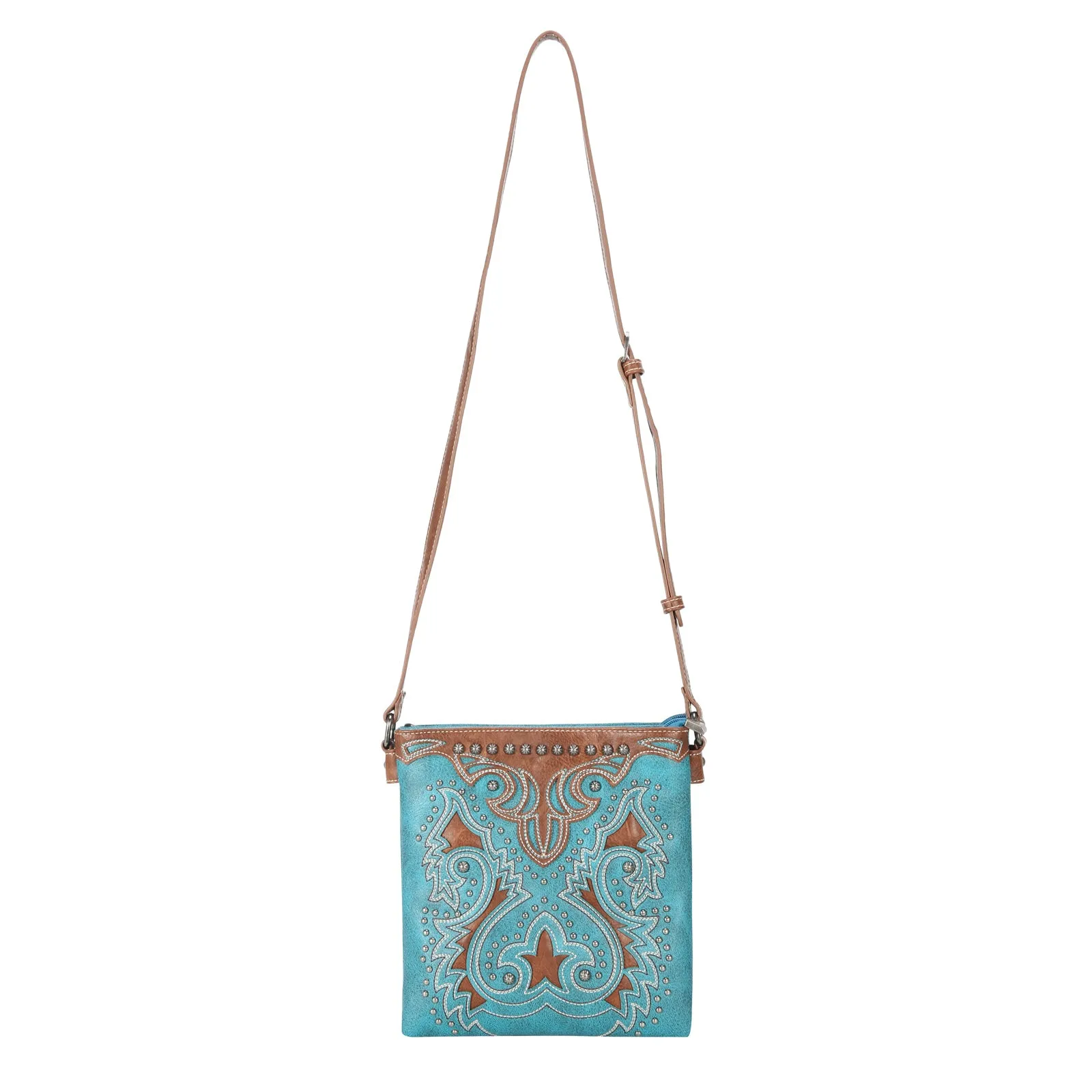 MW1137G-9360 Montana West Cut-Out Collection Concealed Carry Crossbody