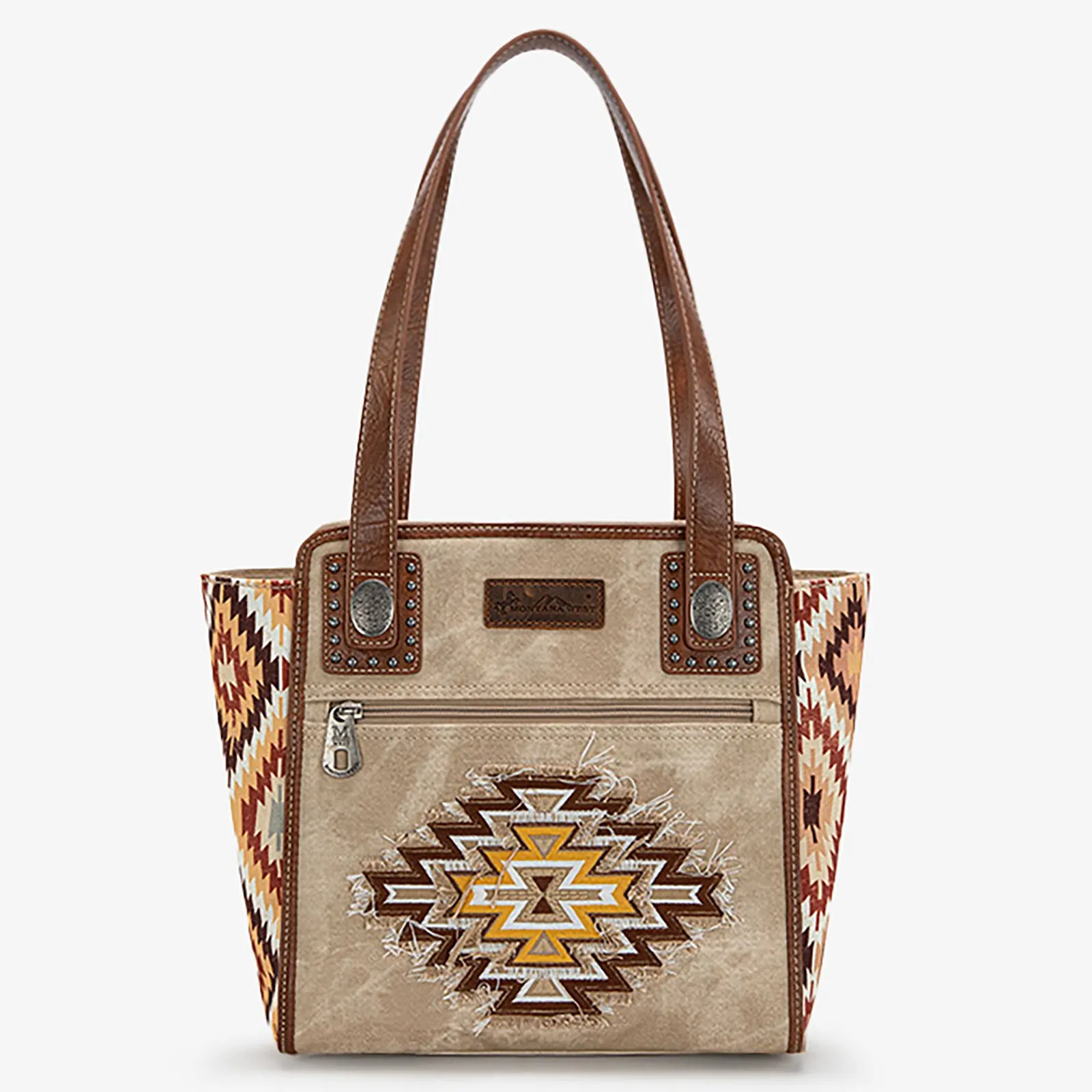 MW1210-8250 Montana West Aztec Jean Denim Collection Tote