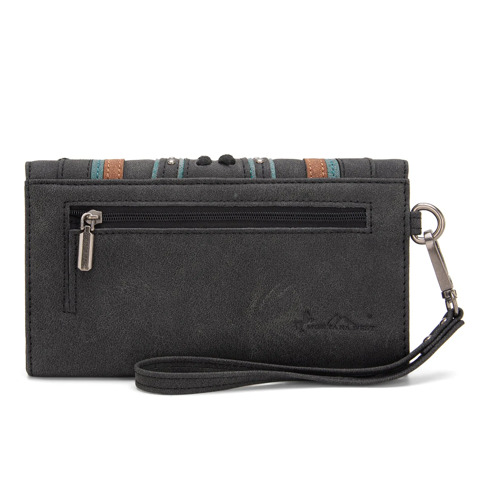 MW1280-W018 Montana West Buckle Collection Wallet