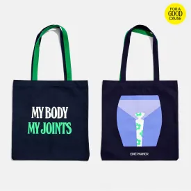 My Body My Joint Canvas Tote