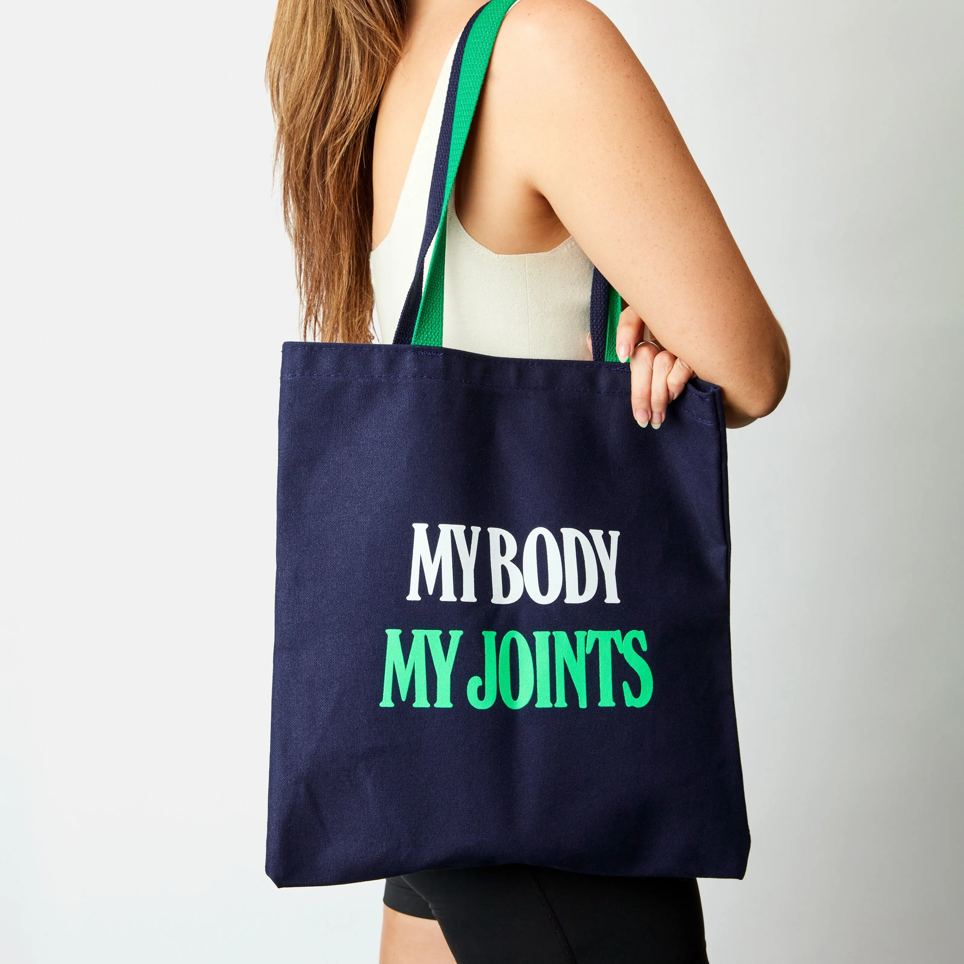 My Body My Joint Canvas Tote