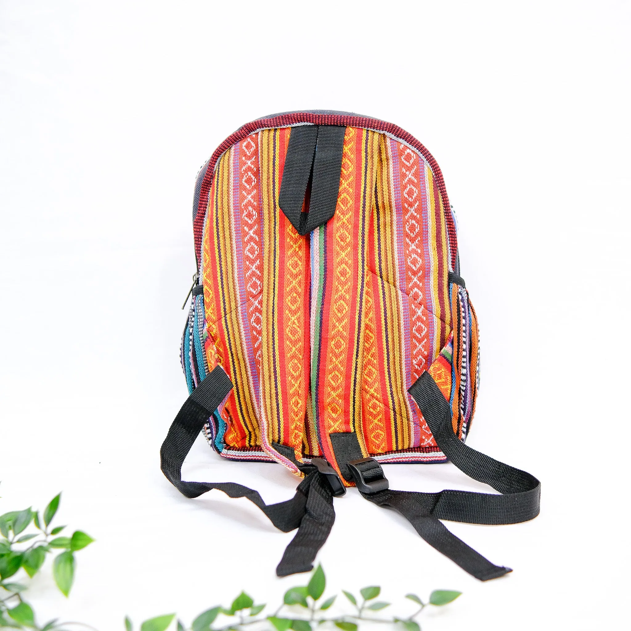 Nature Inspired Hemp Medium Size Back Pack