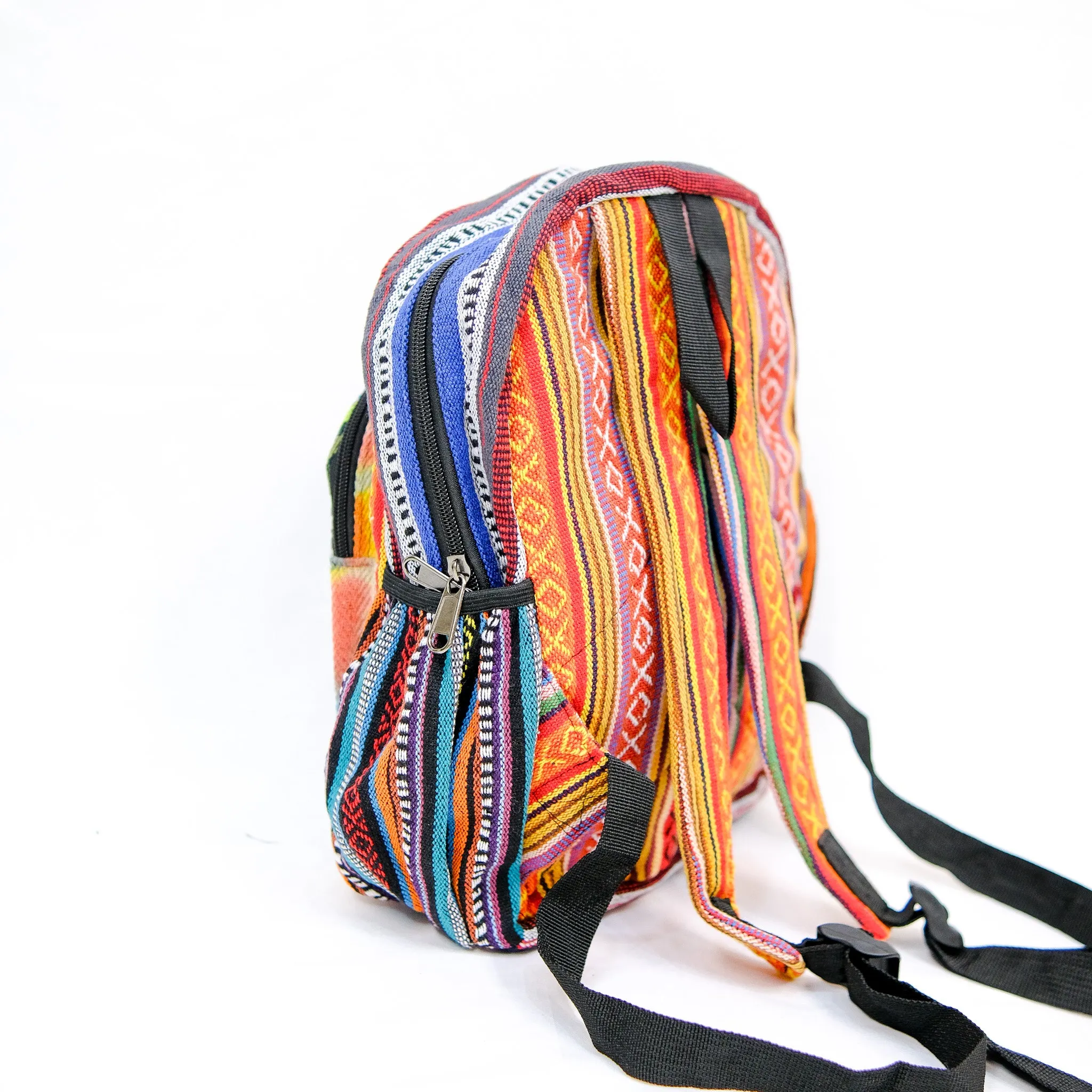 Nature Inspired Hemp Medium Size Back Pack