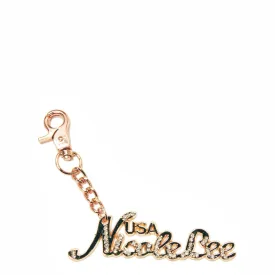 NICOLE LEE RHINESTONE KEYCHAIN