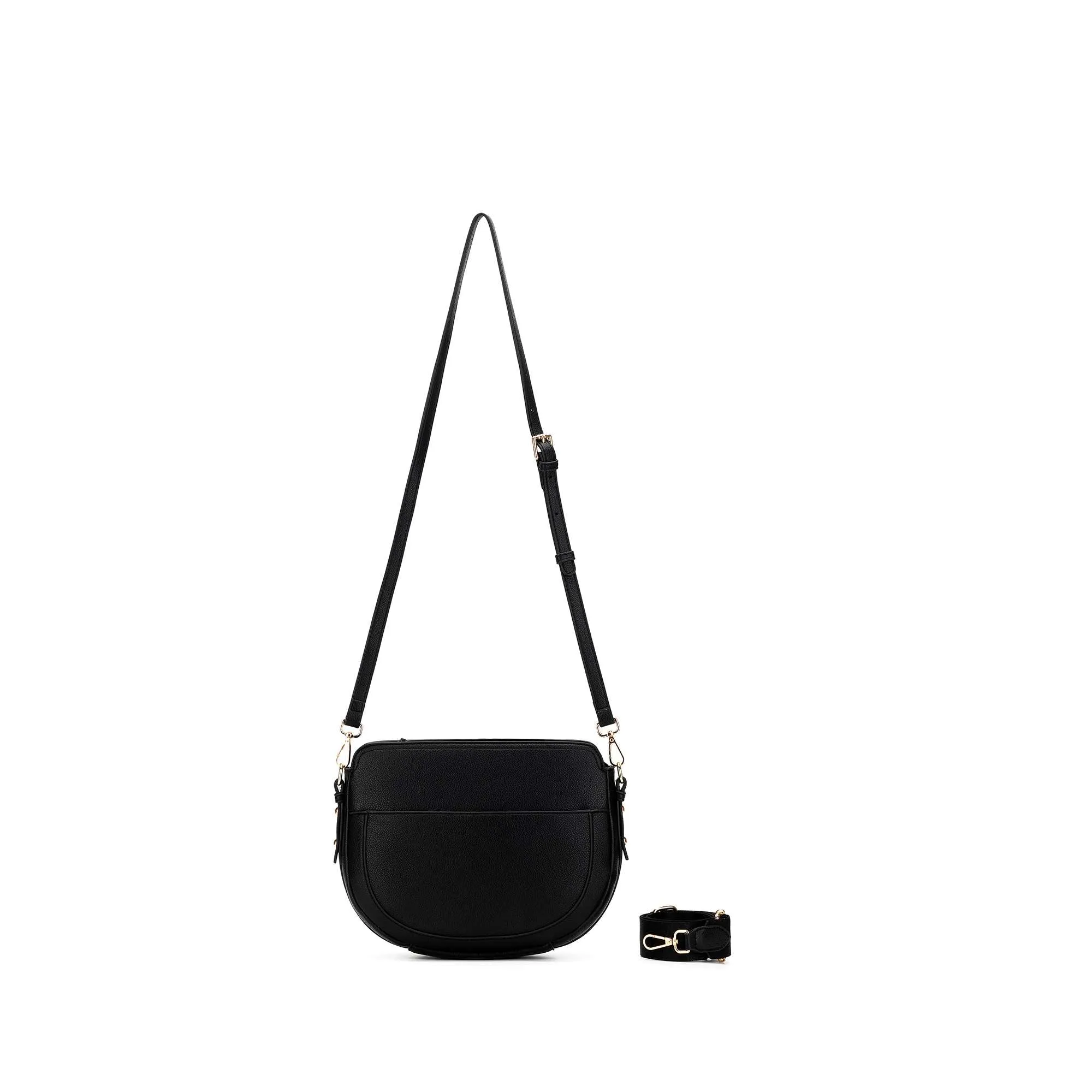 Paris Black Crossbody Bag