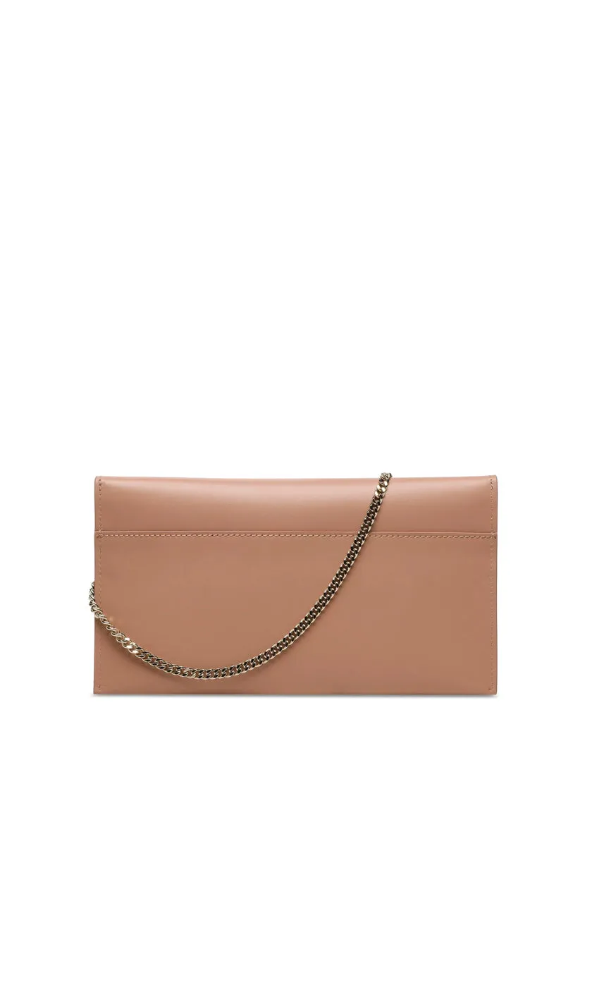 Patrizia Pepe Tan Handbag  - Leather