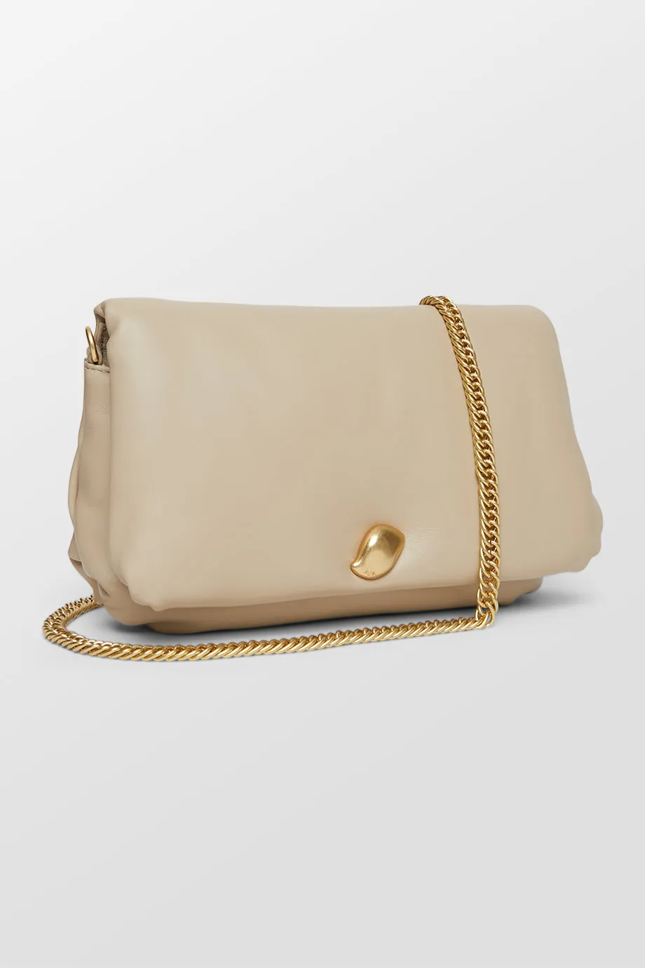 Perla Padded Chain Crossbody Bag