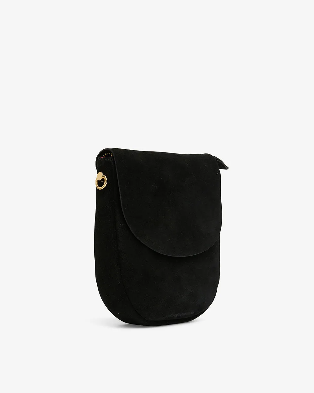 Phoebe Pouch - Black Suede