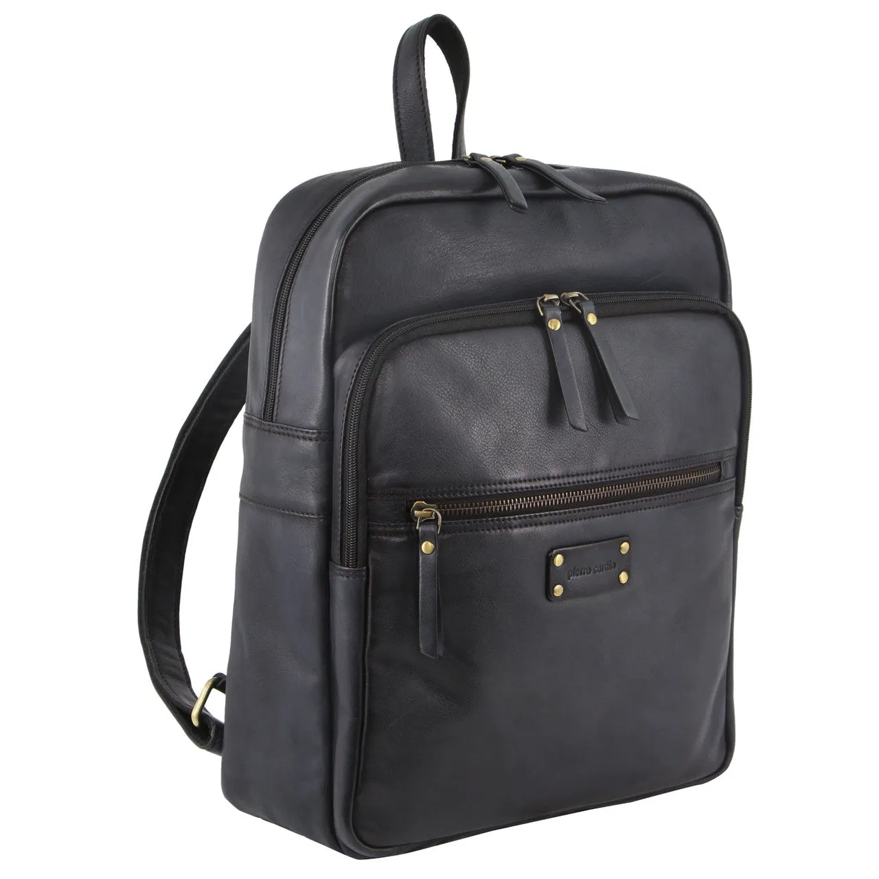 Pierre Cardin Rustic Leather Backpack PC3332