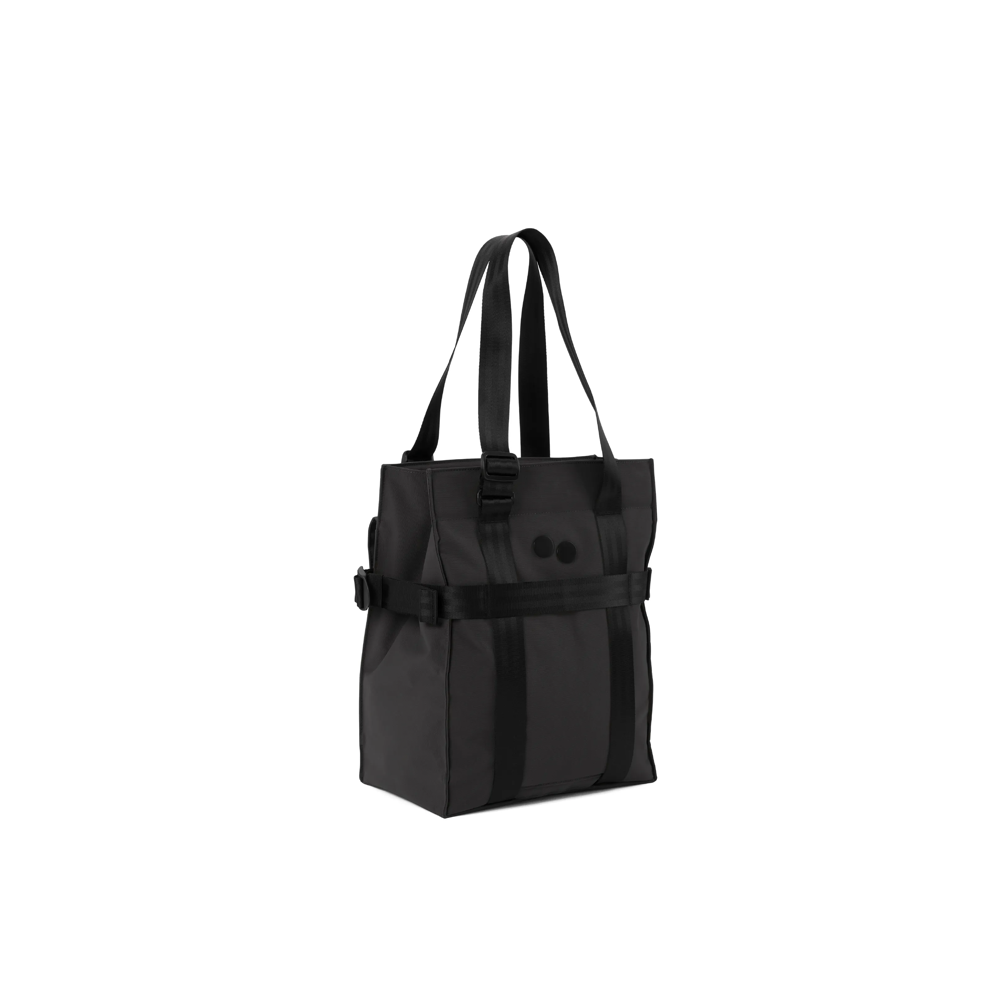 Solid Black Pinqponq Pendik Backpack