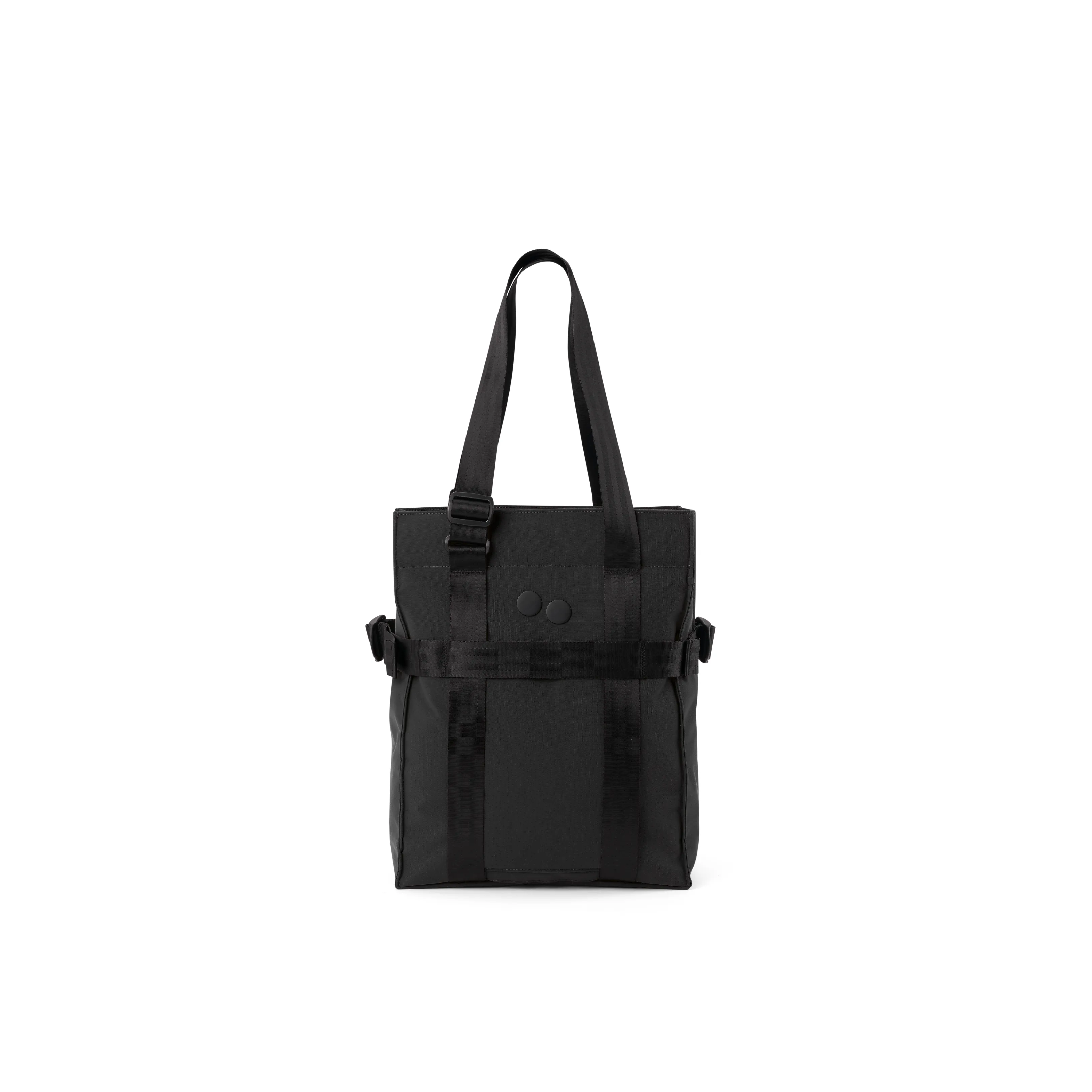 Solid Black Pinqponq Pendik Backpack