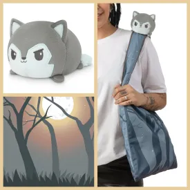 Plushiverse Moonlit Wolf Plushie Tote Bag