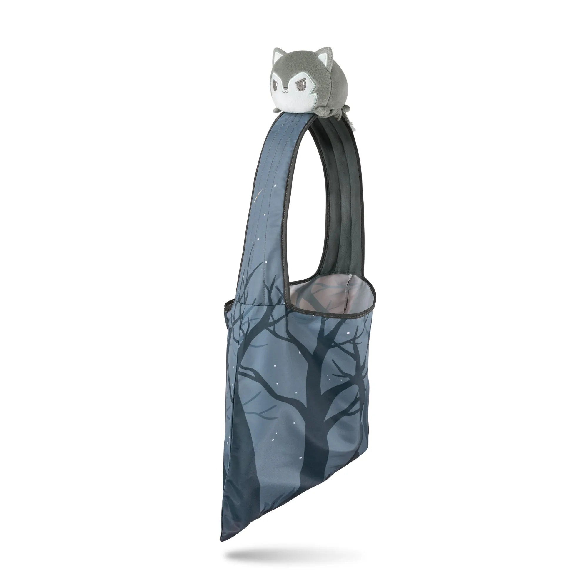 Plushiverse Moonlit Wolf Plushie Tote Bag