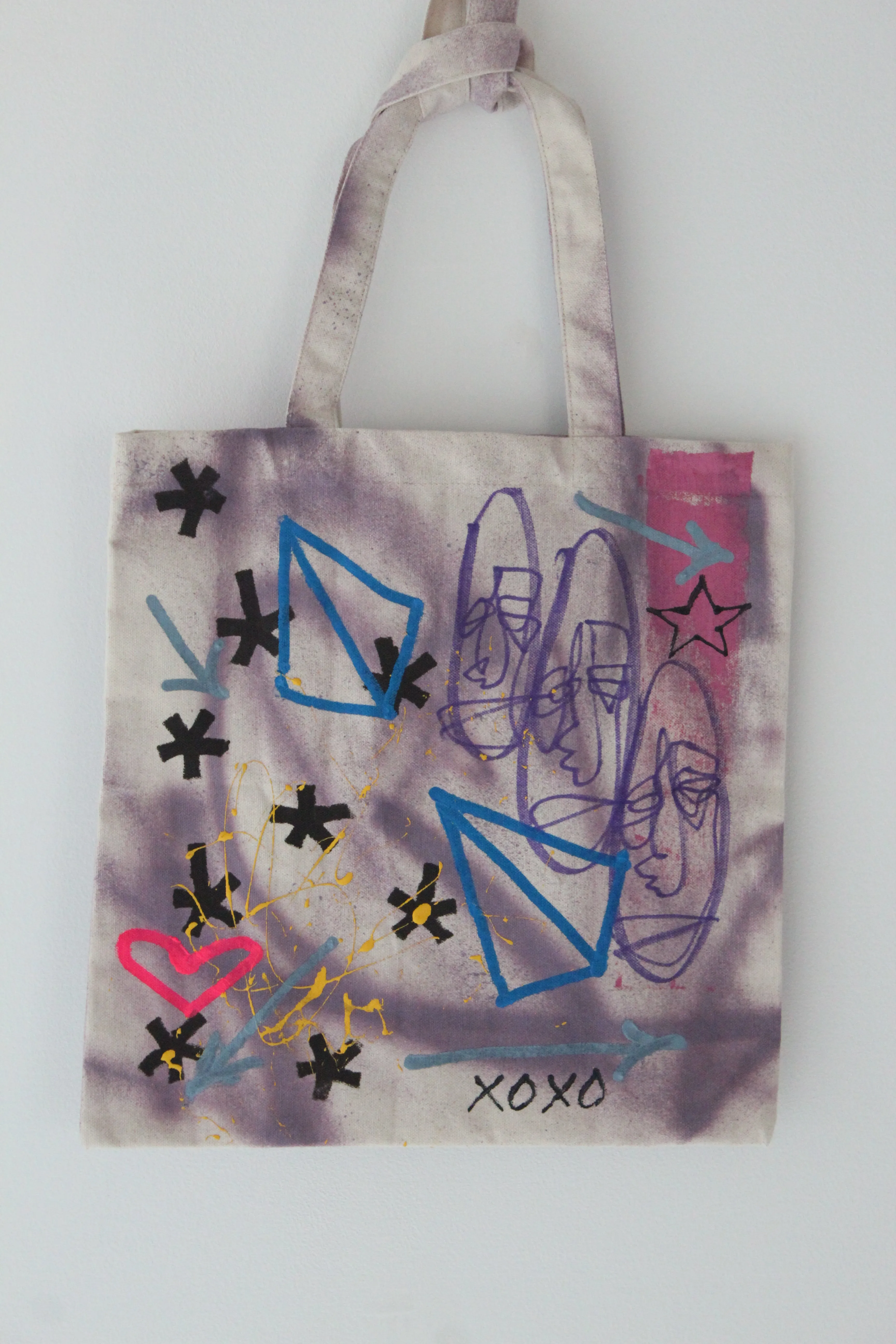 Purple Places :: art tote 4 good X Chris Furbay