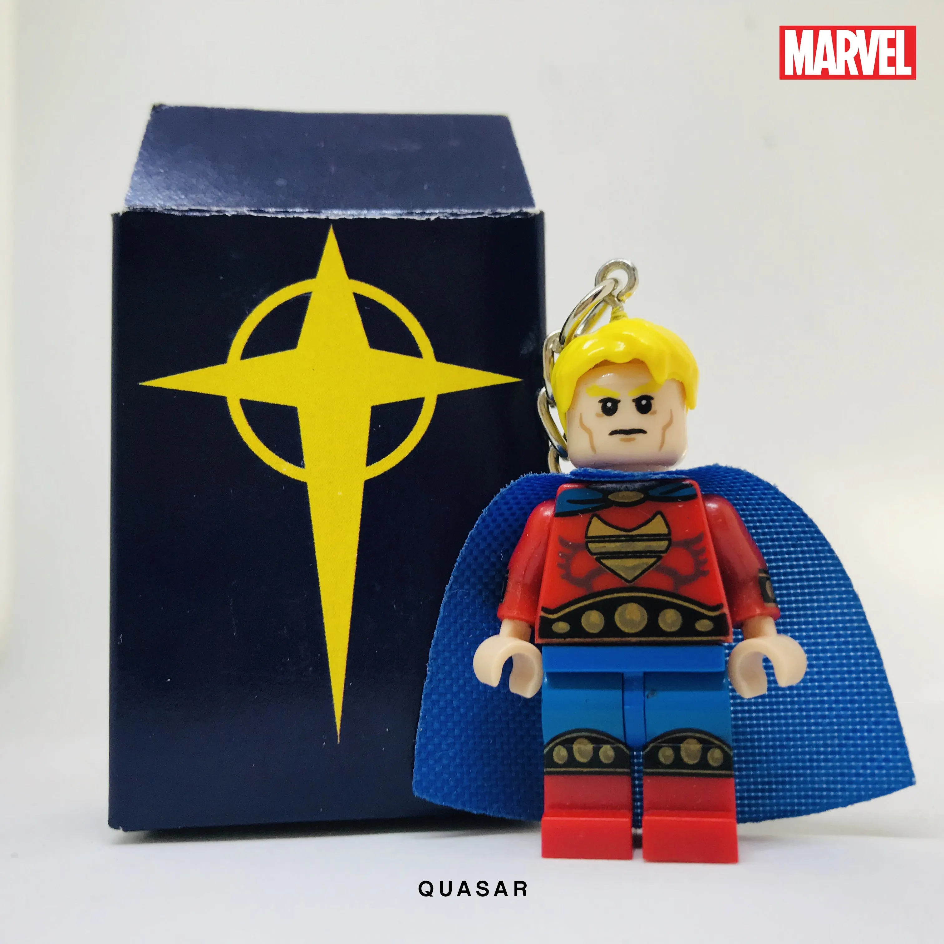 Quasar Custom Minifigure Keychain