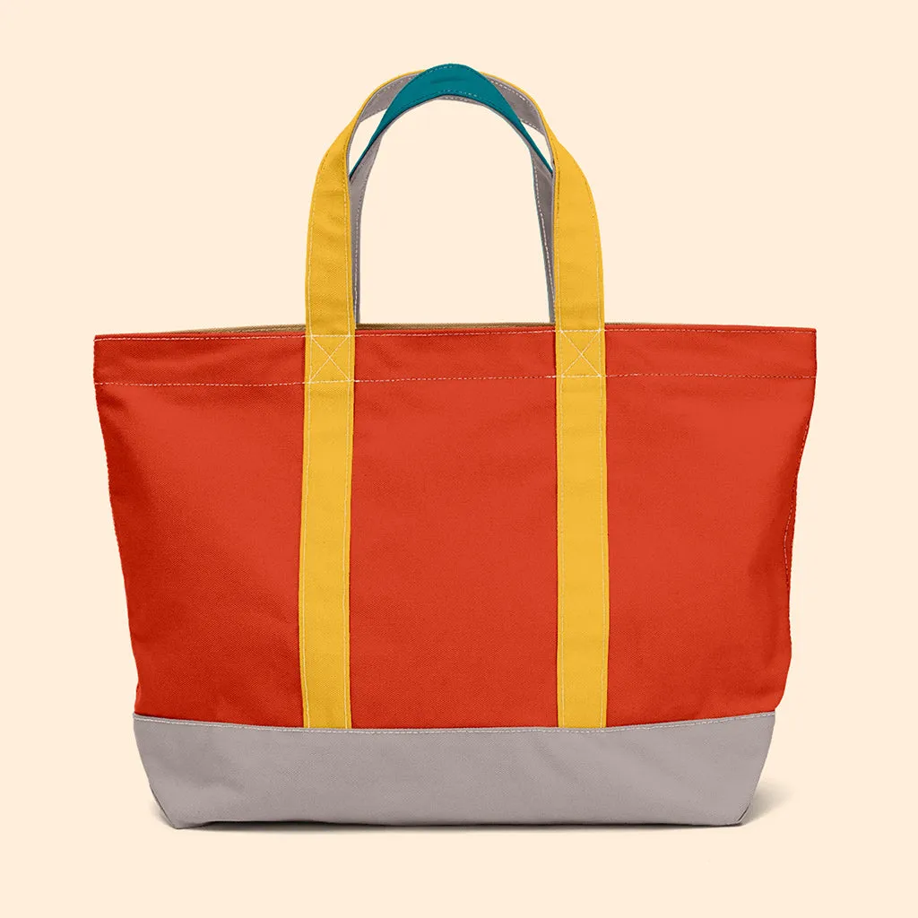 "Big Sur" Zippered Tote (BS190026Z)