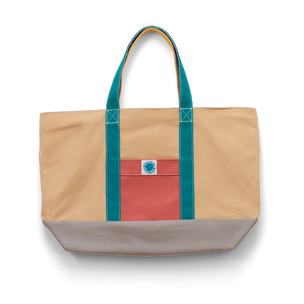 "Big Sur" Zippered Tote (BS190026Z)