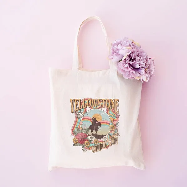 "Yellowstone Cowboy Club" Tote