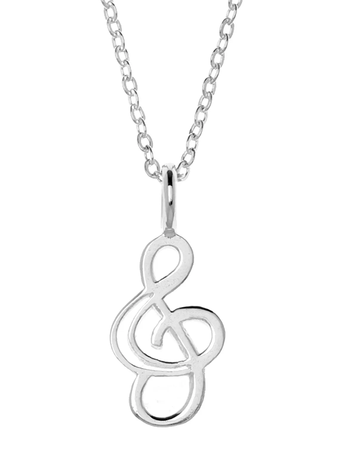 Samantha Faye Small Treble Symbol Necklace