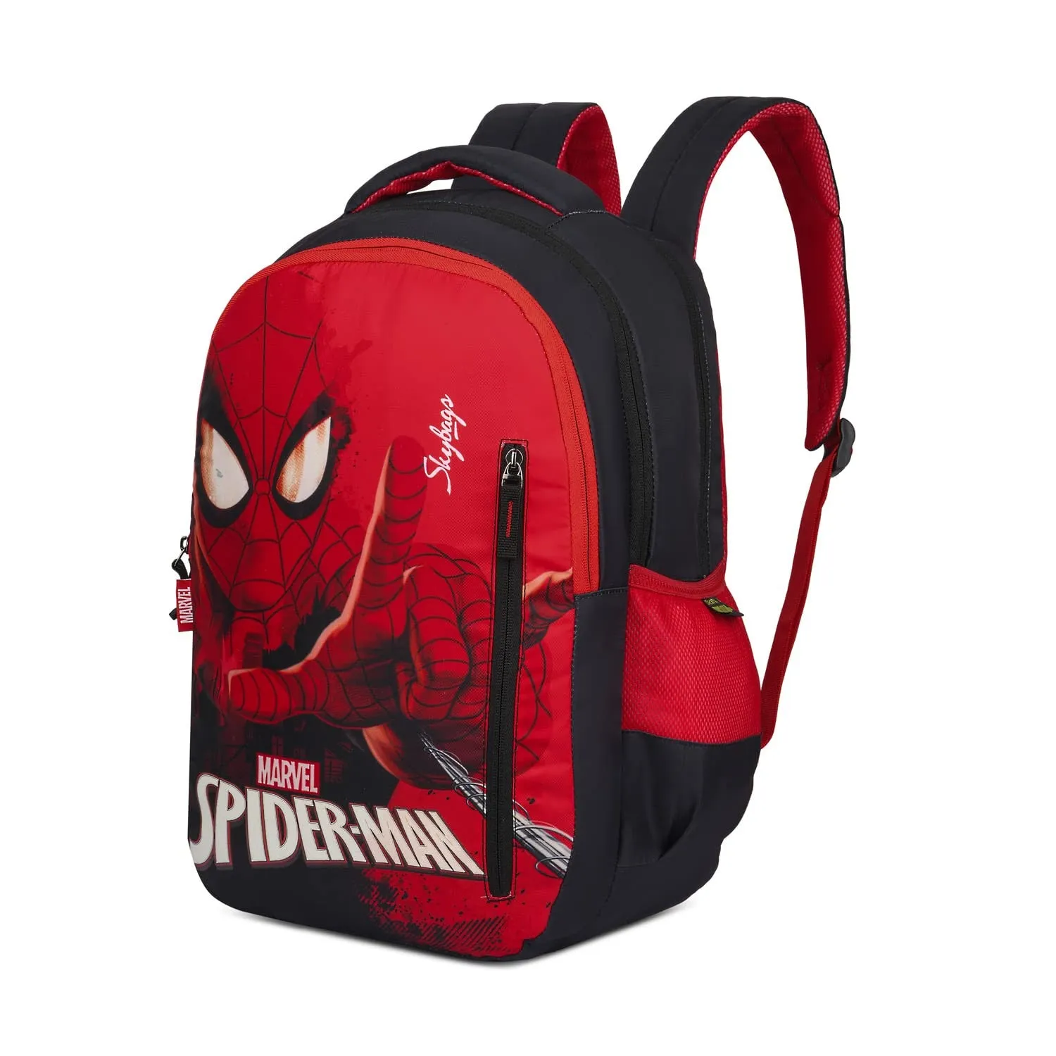 Skybags Marvel Spiderman Backpack (Red )