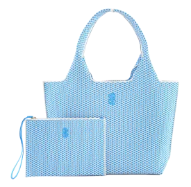 Sutton City Tote - Blue Diamond - Large