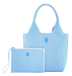 Sutton City Tote - Blue Diamond - Medium