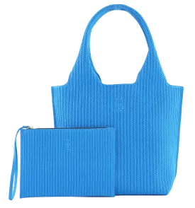 Sutton City Tote - Blue Stripe - Medium