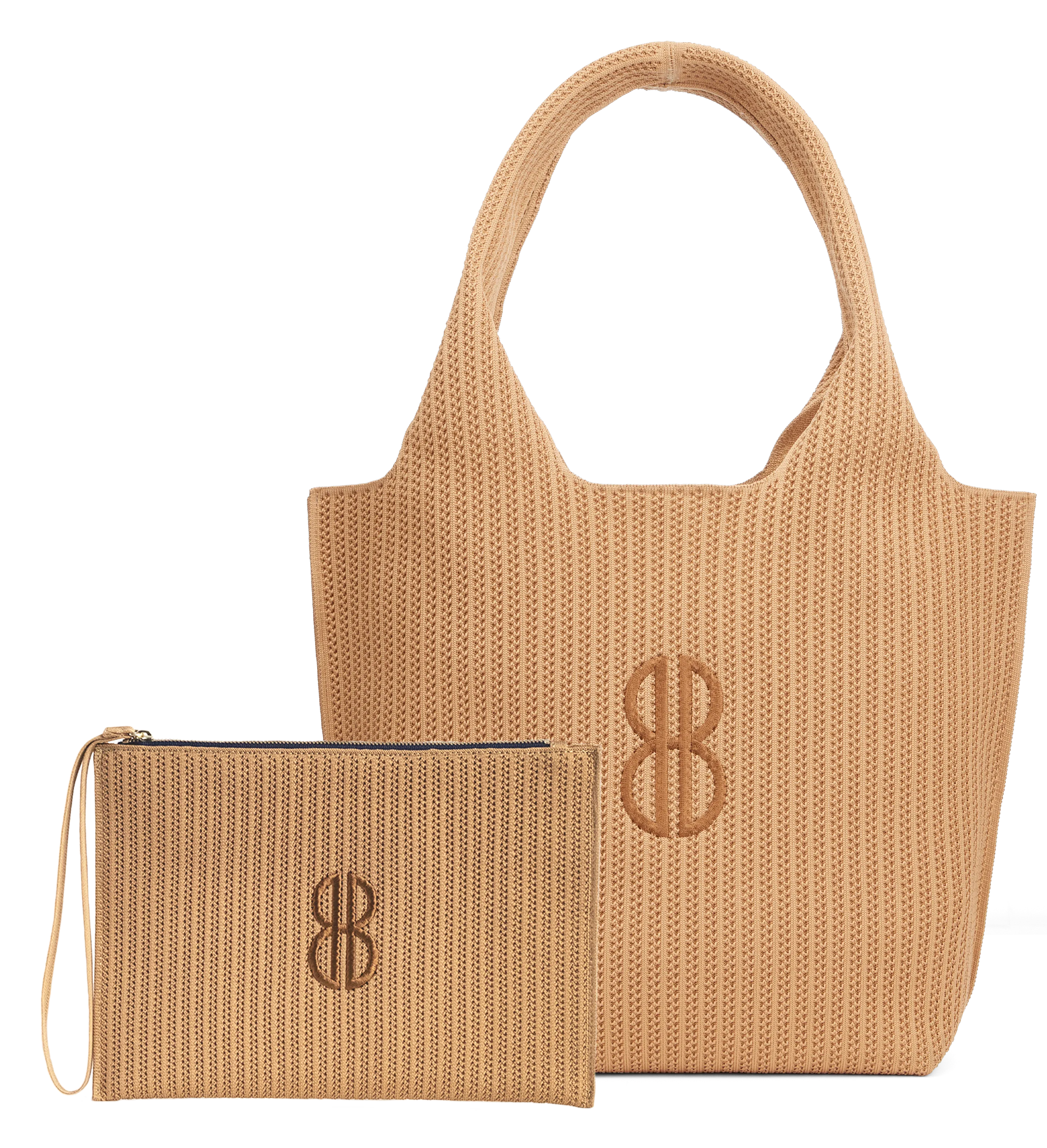 Sutton City Tote - Buckthorn Stripe Monogram - Medium