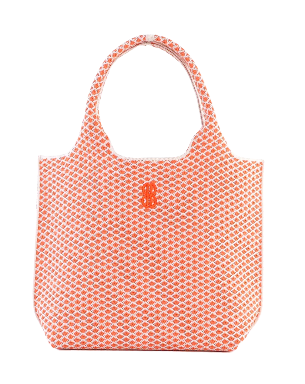 Sutton City Tote - Orange Diamond - Small