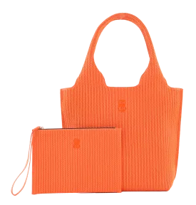 Sutton City Tote - Orange Stripe - Medium