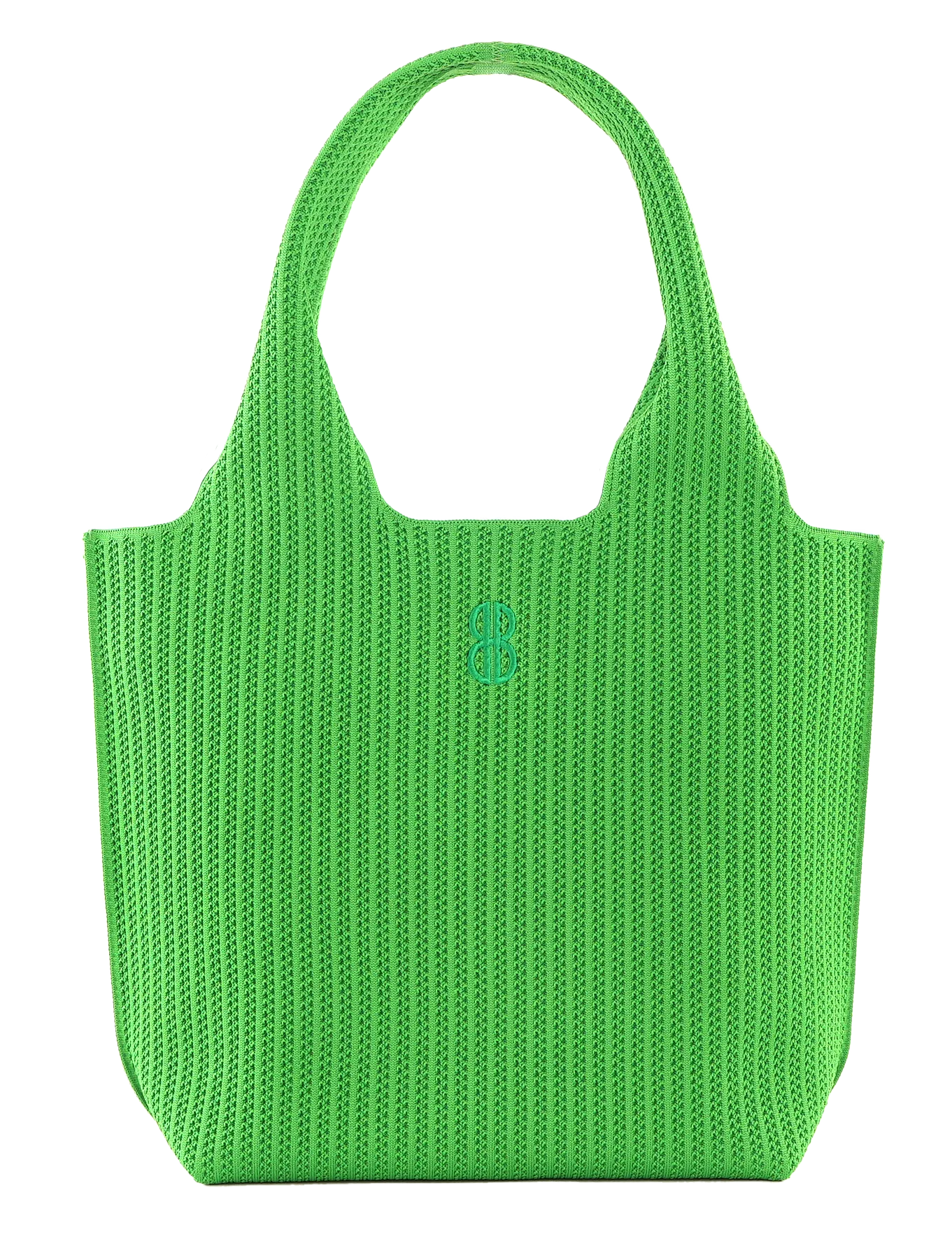 Sutton City Tote - Parakeet Green Stripe - Medium