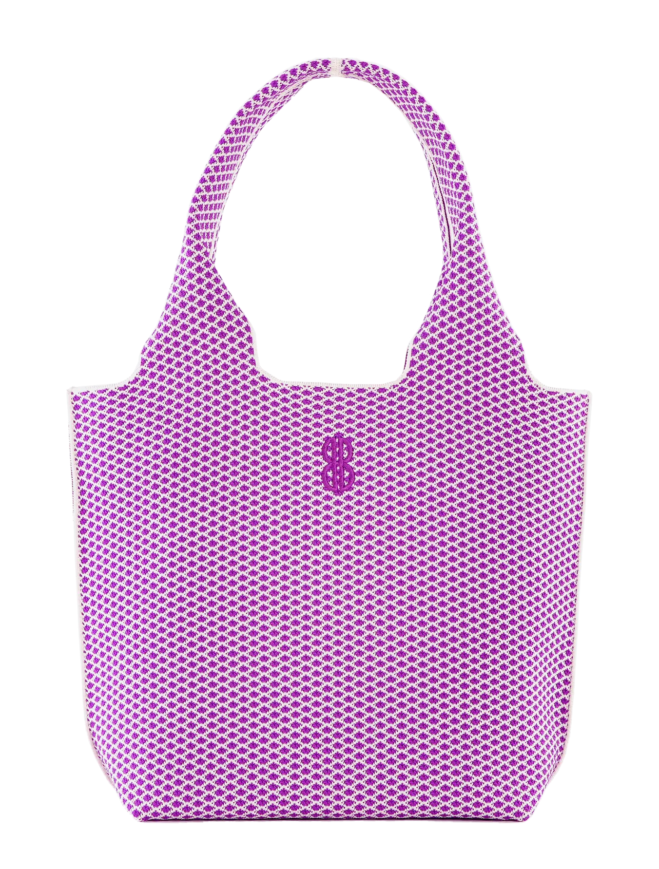 Sutton City Tote - Purple Diamond - Medium