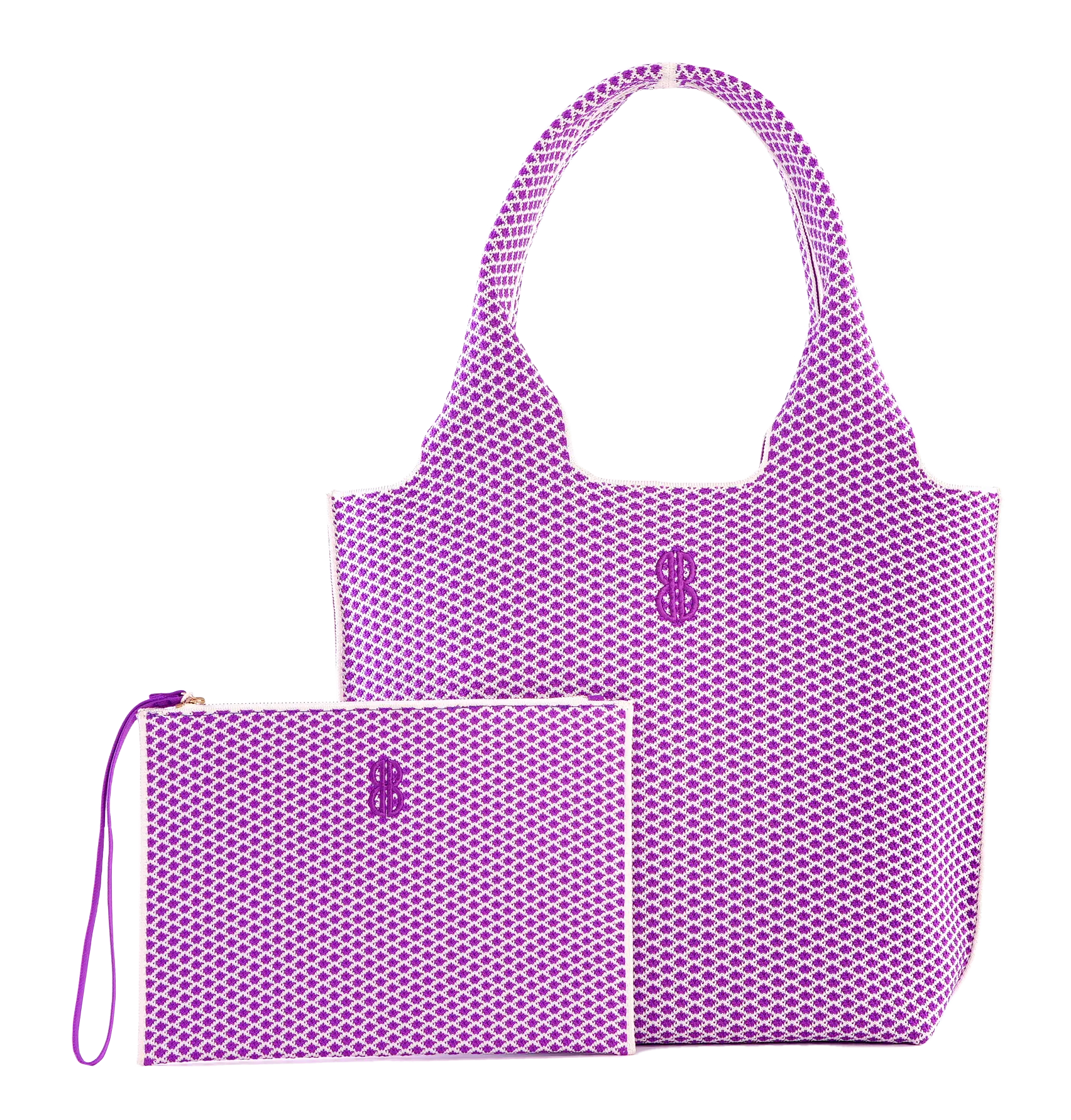 Sutton City Tote - Purple Diamond - Medium