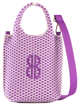 Sutton City Tote - Purple Diamond - Mini