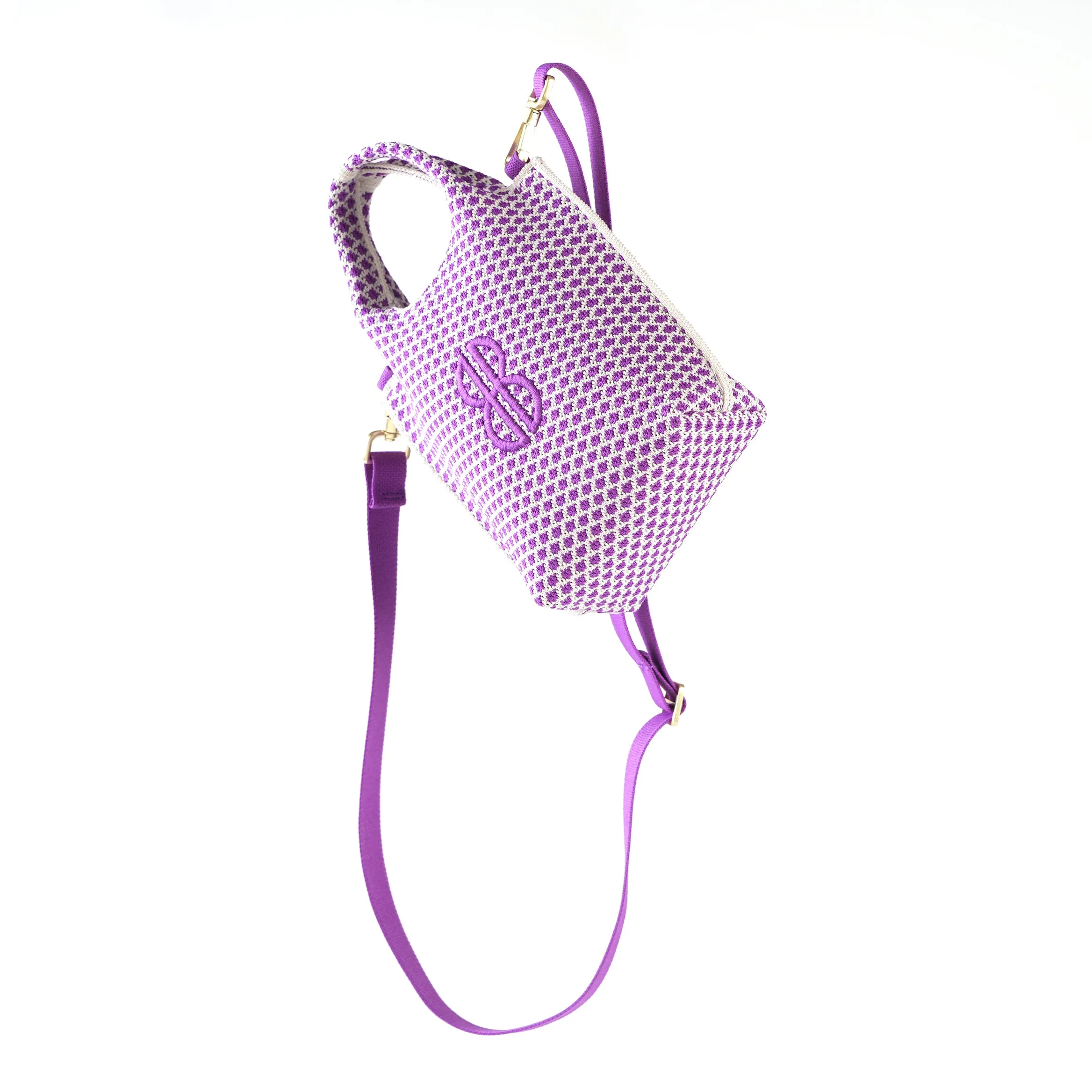 Sutton City Tote - Purple Diamond - Mini